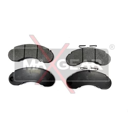 Sada brzdových platničiek kotúčovej brzdy MaXgear 19-0612