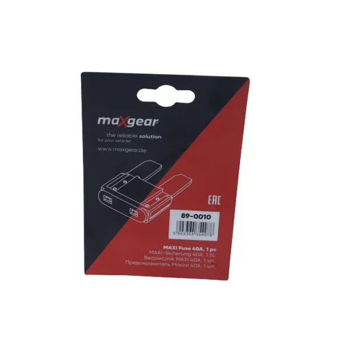 Poistka 89-0010 /MaXgear/ - obr. 1