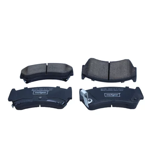 Sada brzdových platničiek kotúčovej brzdy MaXgear 19-0481