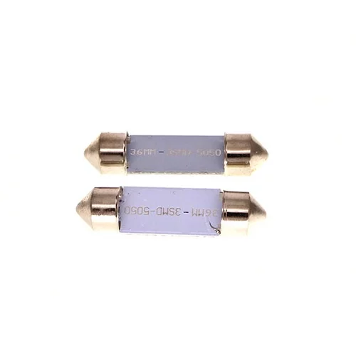LED žiarovka C5W 12V 0,6W SV8,5 11X36 SMD uhol vyzarovania 180° - sada 2ks v blisteri /MaXgear/ - obr. 1