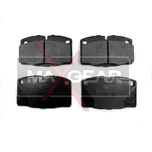 Sada brzdových platničiek kotúčovej brzdy MAXGEAR 19-0458