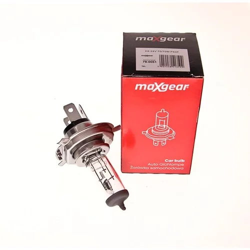 Žiarovka pre hlavný svetlomet 78-0051 /MaXgear/ - obr. 2