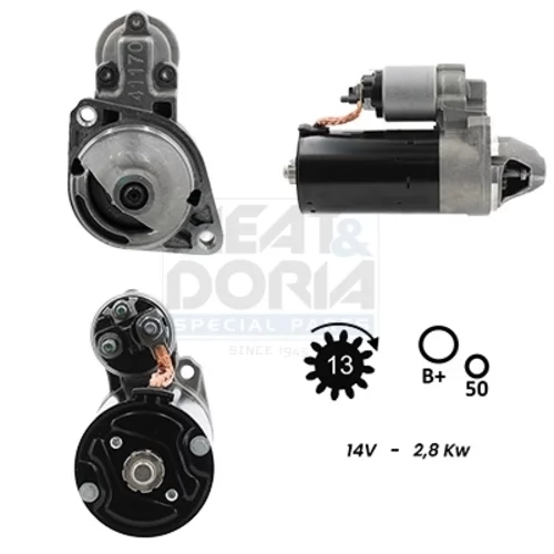 Štartér MEAT & DORIA 5010239G