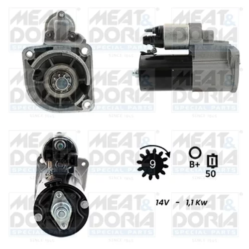 Štartér MEAT & DORIA 5010437G