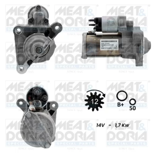 Štartér MEAT & DORIA 5010968G