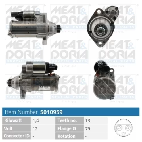 Štartér MEAT & DORIA 5010959