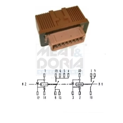 Relé palivového čerpadla 73240101 (MEAT & DORIA)