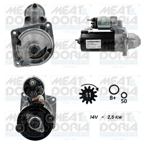 Štartér MEAT & DORIA 5010108G