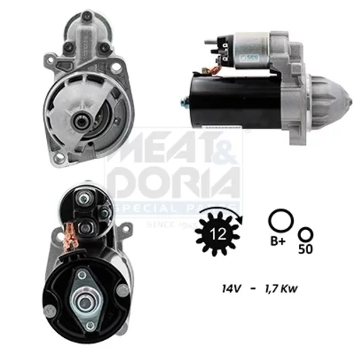 Štartér MEAT & DORIA 5010122G
