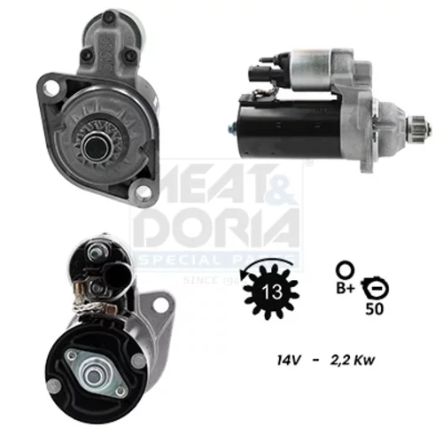 Štartér MEAT & DORIA 5010312G
