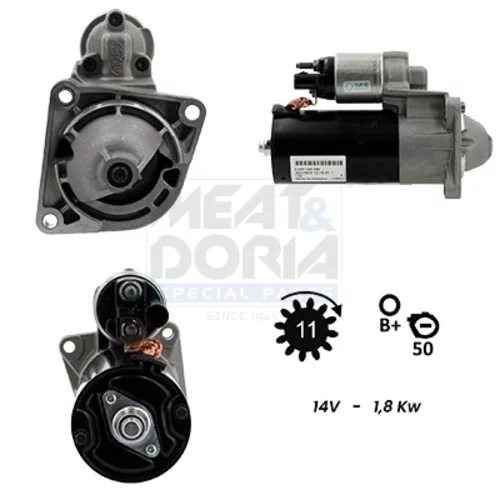 Štartér MEAT & DORIA 5010941G