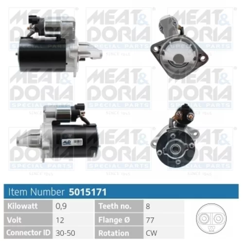 Štartér MEAT & DORIA 5015171