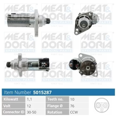 Štartér MEAT & DORIA 5015287