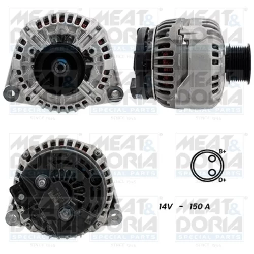 Alternátor MEAT & DORIA 55101164G