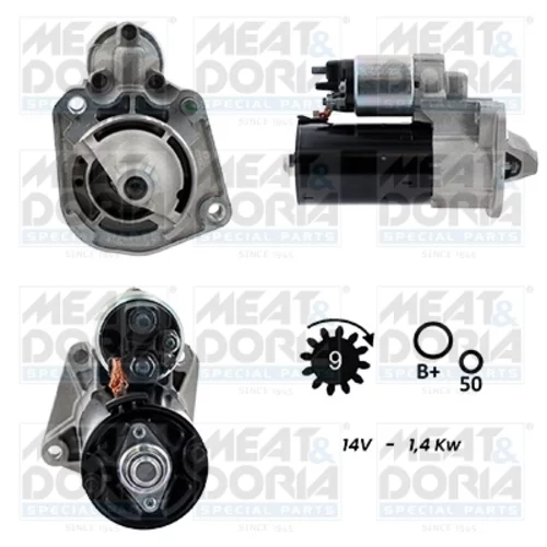 Štartér MEAT & DORIA 5010458G