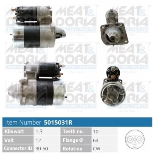 Štartér MEAT & DORIA 5015031R