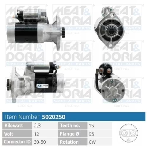 Štartér MEAT & DORIA 5020250