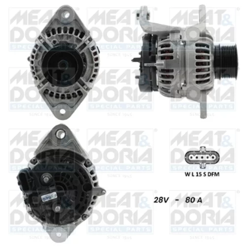 Alternátor MEAT & DORIA 5610067G