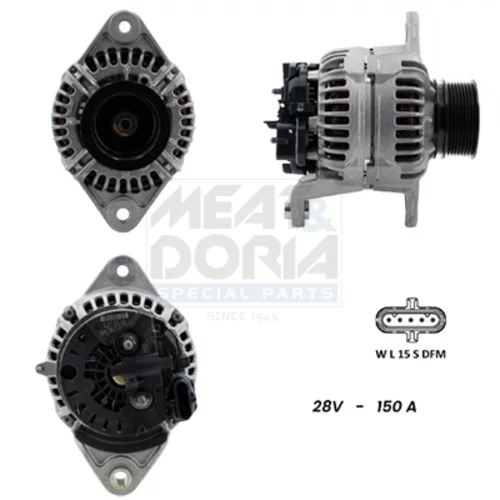 Alternátor MEAT & DORIA 5610168G