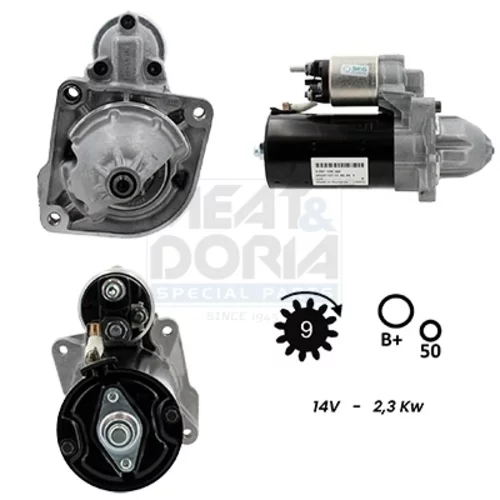Štartér MEAT & DORIA 5010060G