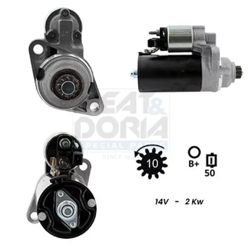 Štartér MEAT & DORIA 5010216G