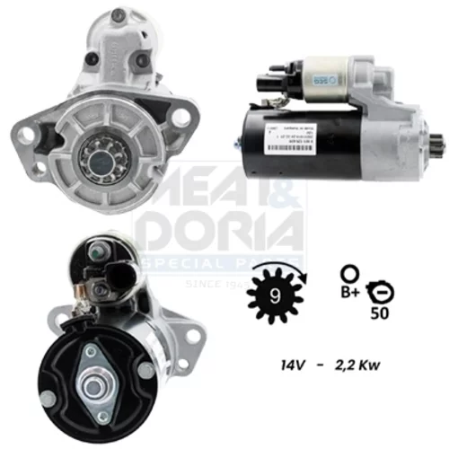 Štartér MEAT & DORIA 5010963G