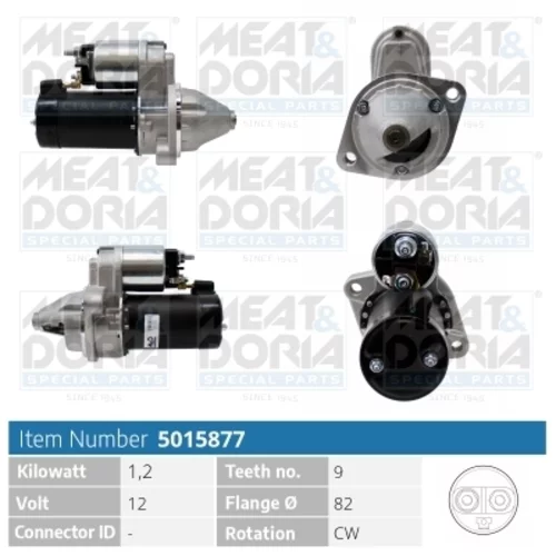 Štartér MEAT & DORIA 5015877