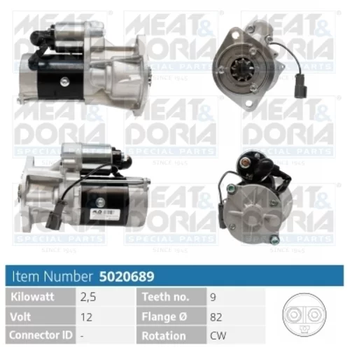 Štartér MEAT & DORIA 5020689