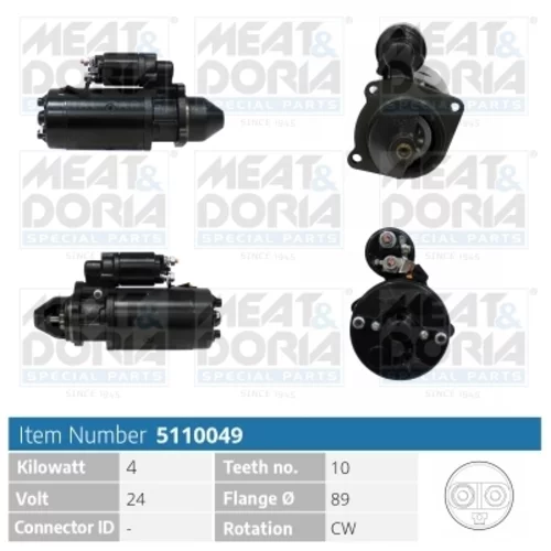 Štartér MEAT & DORIA 5110049