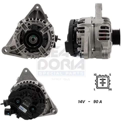 Alternátor MEAT & DORIA 55101334G