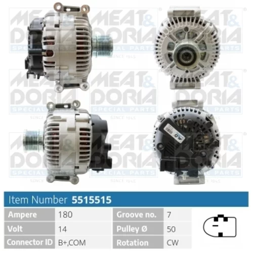 Alternátor MEAT & DORIA 5515515
