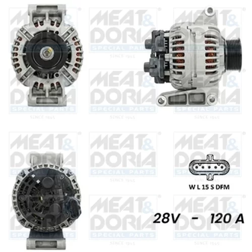Alternátor MEAT & DORIA 5610082G