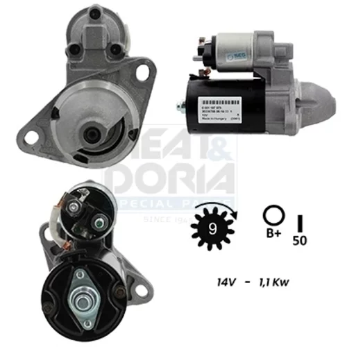 Štartér MEAT & DORIA 5010195G