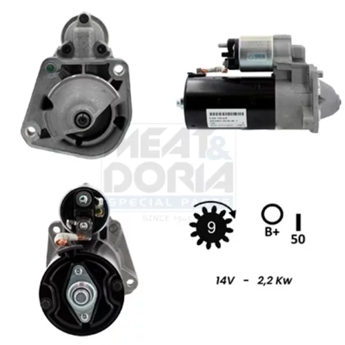 Štartér MEAT & DORIA 5010208G