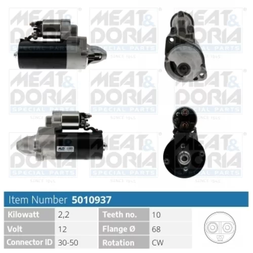 Štartér MEAT & DORIA 5010937