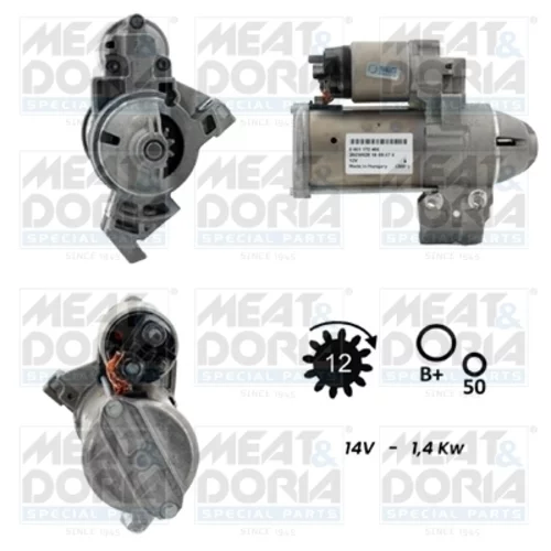 Štartér MEAT & DORIA 5010964G