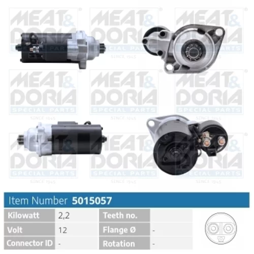 Štartér MEAT & DORIA 5015057