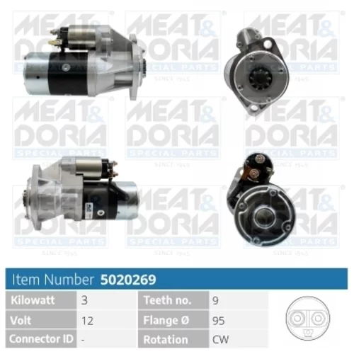 Štartér MEAT & DORIA 5020269