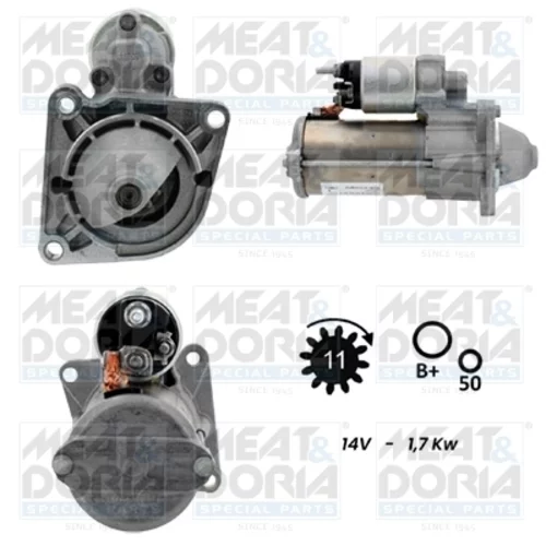Štartér MEAT & DORIA 5010207G
