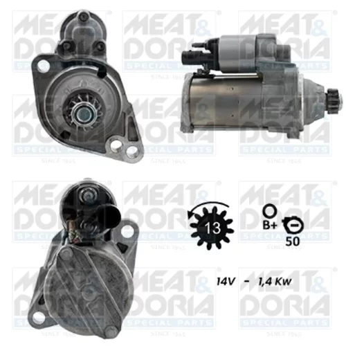 Štartér MEAT & DORIA 5010958G