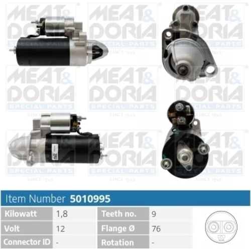 Štartér MEAT & DORIA 5010995