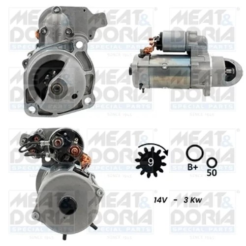 Štartér MEAT & DORIA 5010516G