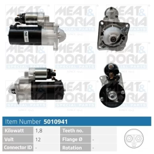 Štartér MEAT & DORIA 5010941