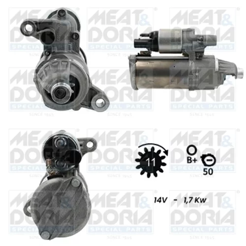 Štartér MEAT & DORIA 5010962G