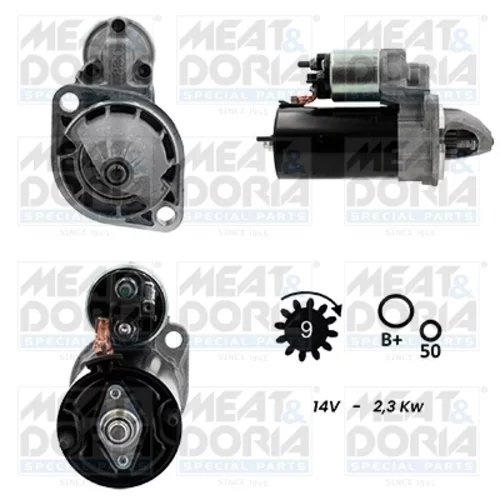 Štartér MEAT & DORIA 5010981G