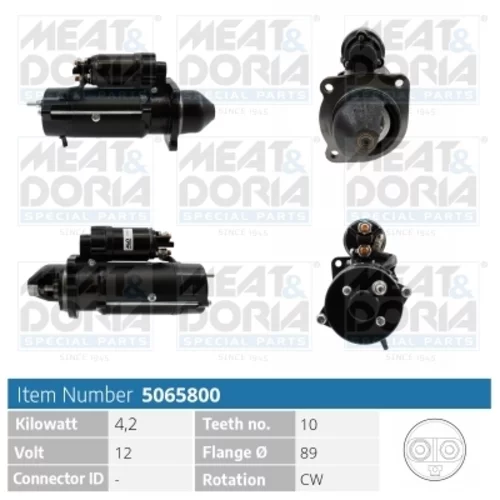 Štartér MEAT & DORIA 5065800