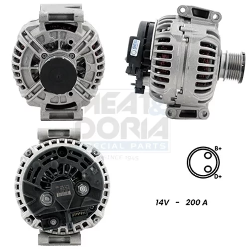Alternátor MEAT & DORIA 5510520G