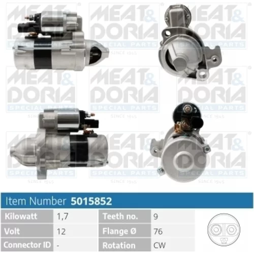 Štartér MEAT & DORIA 5015852