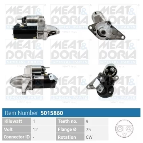 Štartér MEAT & DORIA 5015860