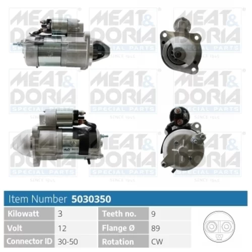 Štartér MEAT & DORIA 5030350